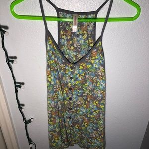 Cute floral tank